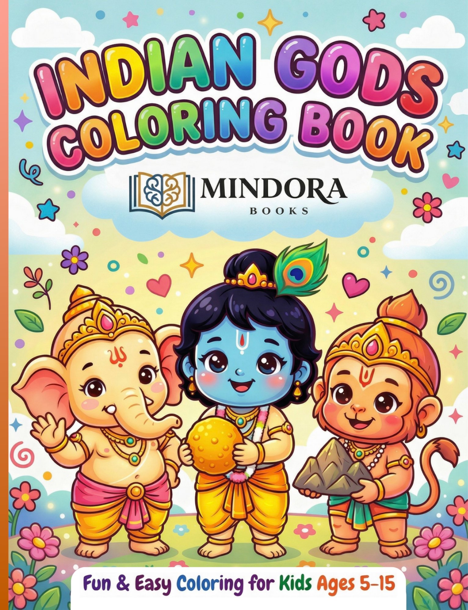 Indian Gods Coloring Book