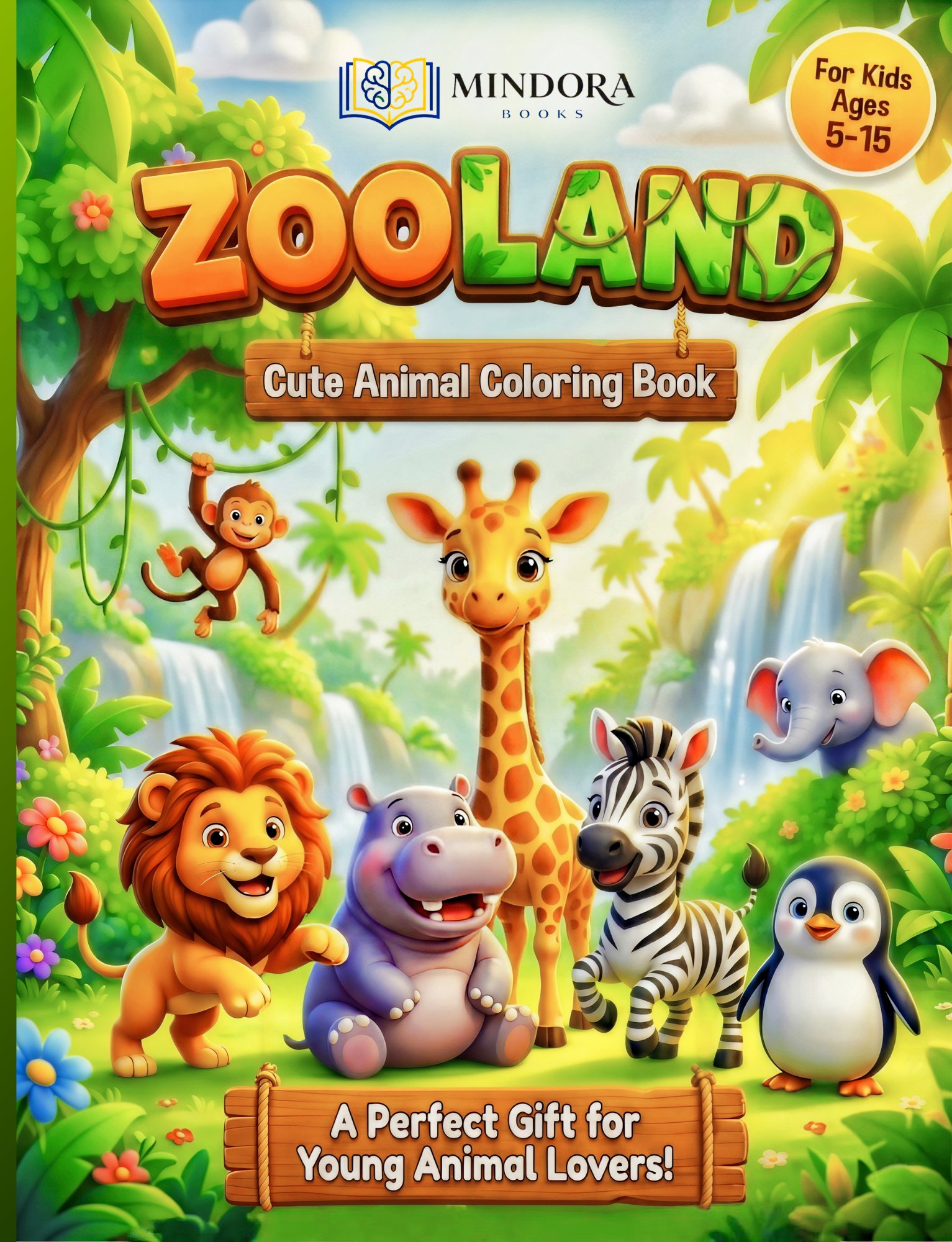 Zooland Animal Coloring Book
